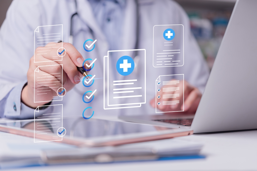 Digitalni prikaz medicinske dokumentacije i procesa kao simbol organizacije i poverenja